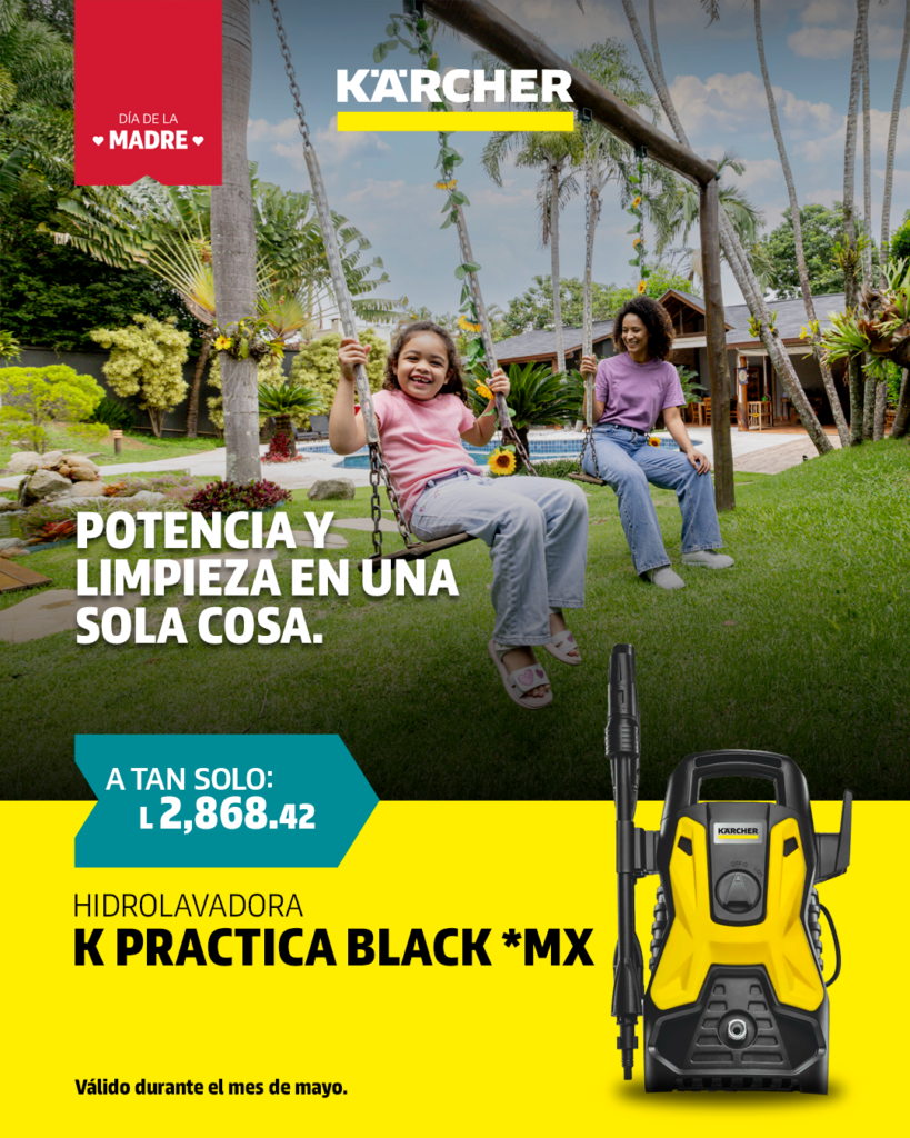 Hidrolavadora K Practica Black