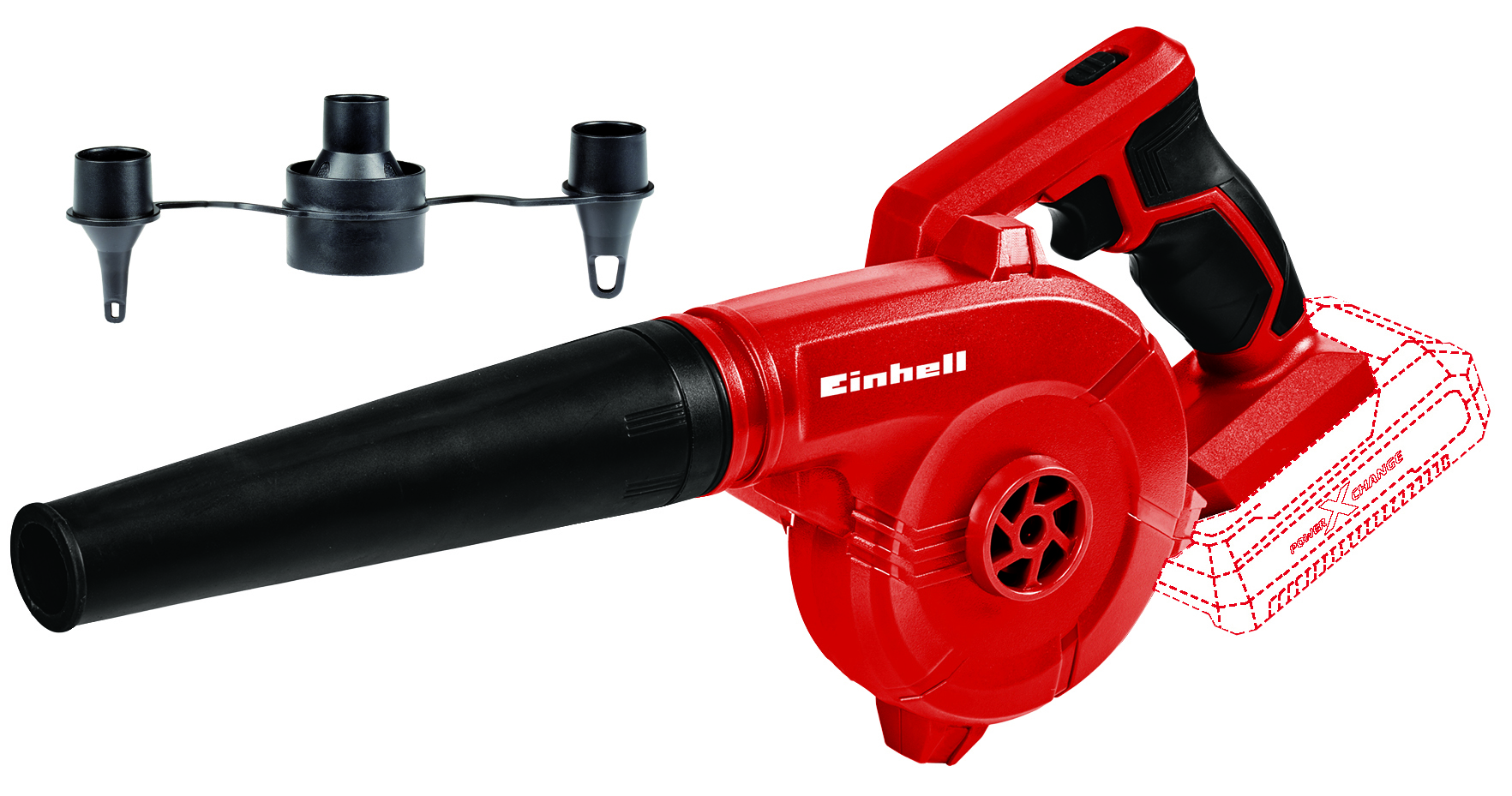 SOPLADOR INALÁMBRICO TE-CB 18/180 LI-SOLO - Imagen 3