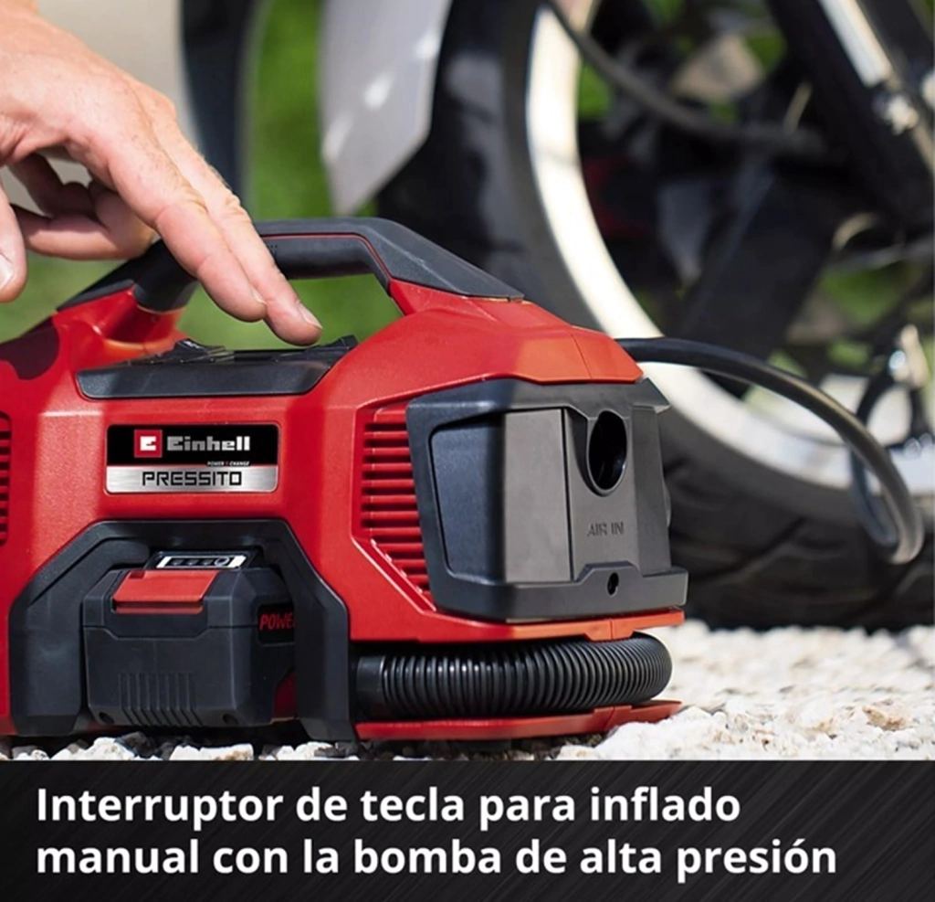 COMPRESOR DE AIRE A BATERÍA PRESSITO 18/21 - Imagen 2