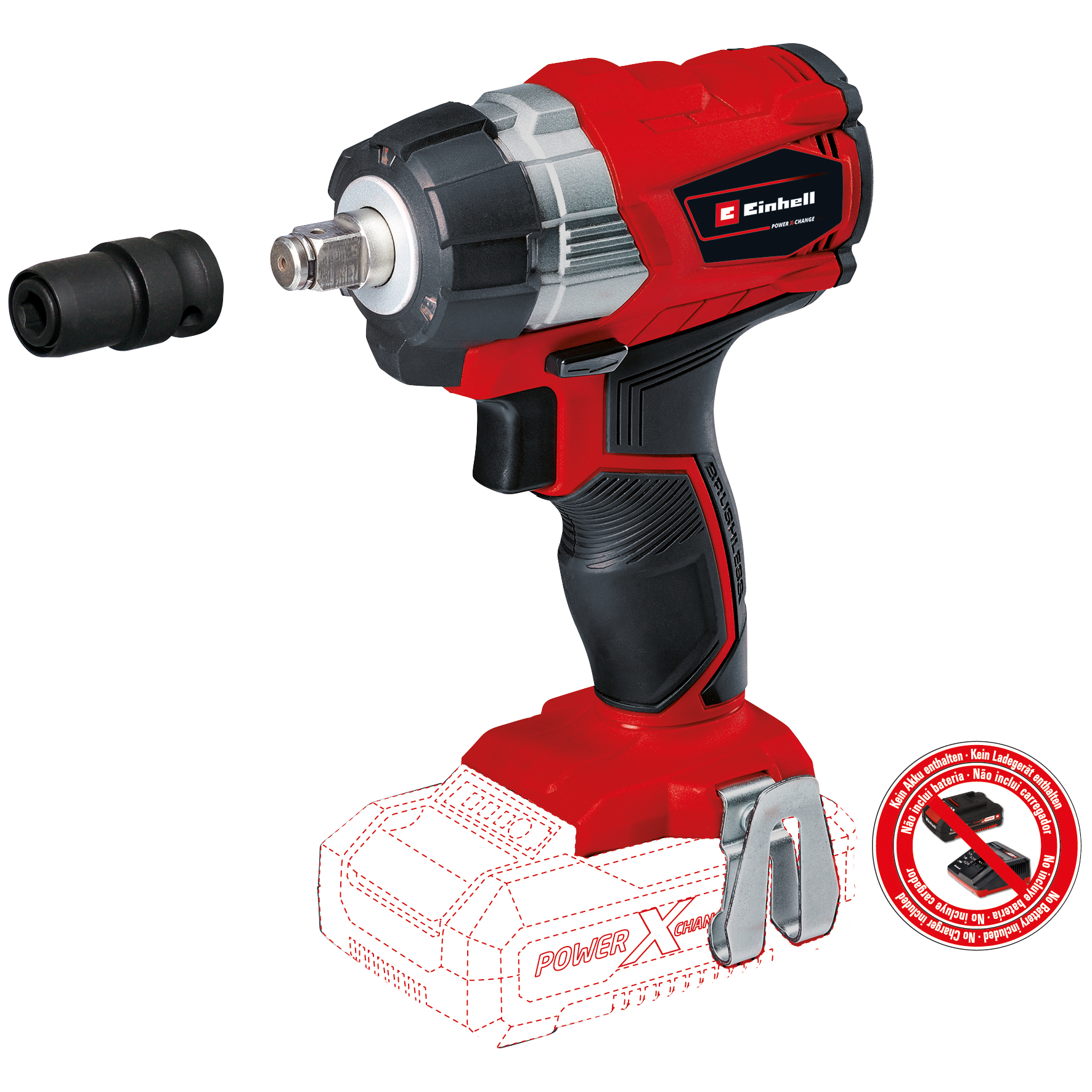 PISTOLA DE IMPACTO 1/2" TP-CW 18 - Imagen 4