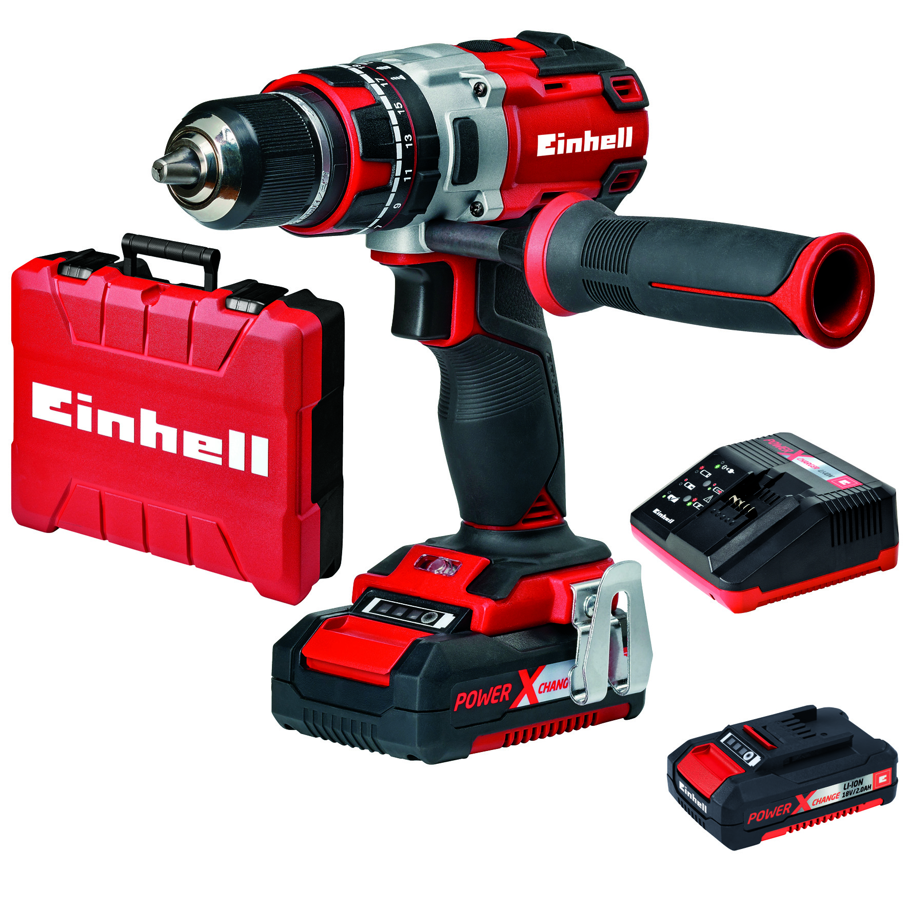 TALADRO INALAMBRICO DE IMPACTO TE-CD 18 LI-I BL(2X2,0 AH);BR - Imagen 2