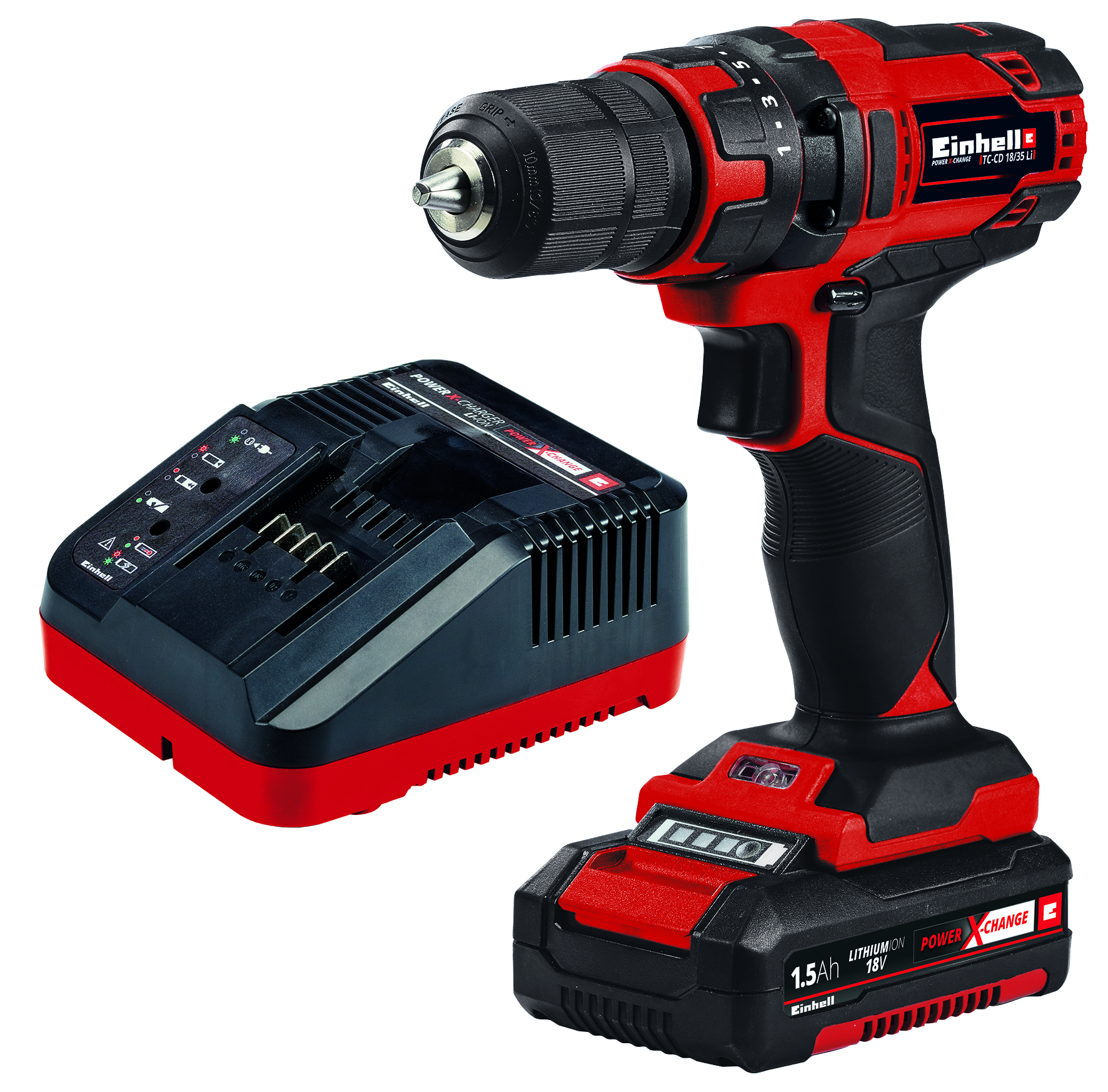 TALADRO INALÁMBRICO TC-CD 18/35 LI (1X1,5AH);EX;BR - Imagen 4